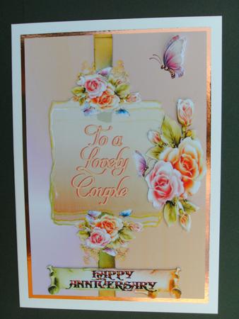 Happy Anniversary Roses by Christine Sutton