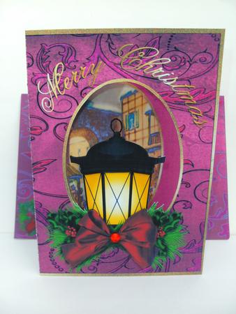 Lighting the Way for Christmas - Aperture Card Kit by Christine Sutton