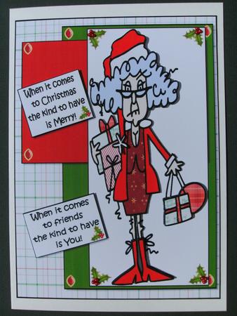 Stella Merry Christmas Friend by Christine Sutton