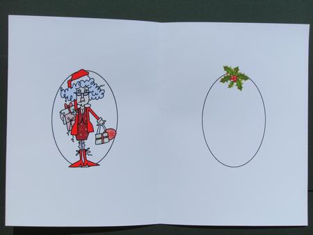 Stella Merry Christmas Friend Insert by Christine Sutton