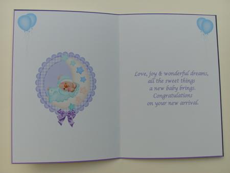 Baby Boy Insert by Christine Sutton