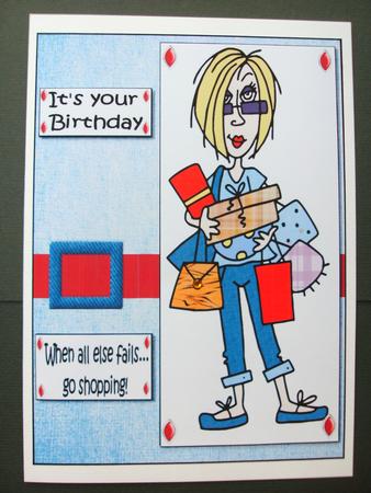 J.j Lets Go Shopping Quick Card by Christine Sutton
