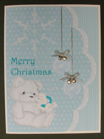 Merry Christmas Mouse Kisses by Christine Sutton