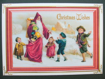 Having Fun at Christmas Vintage Topper by Christine Sutton