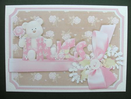 Hugs Quick Card by Christine Sutton