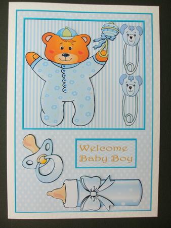 Welcome Baby Boy by Christine Sutton