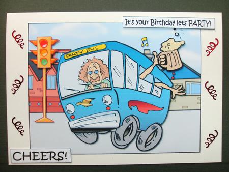 The Party Bus by Christine Sutton