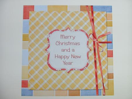 Insert for 8x8 Such Deer Friends Christmas Card Front by Christine Sutton