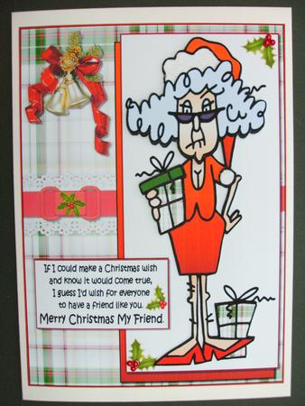 Stella Says Merry Christmas My Friend by Christine Sutton
