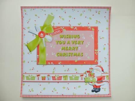 Insert to Go with Hohoho Merry Christmas Presents by Christine Sutton