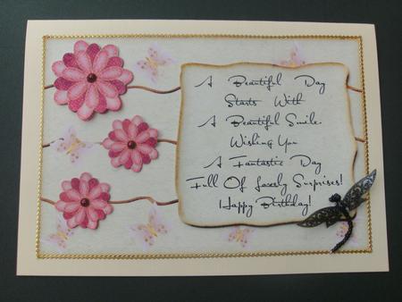 Fantastic Day Birthday Topper 1 by Christine Sutton