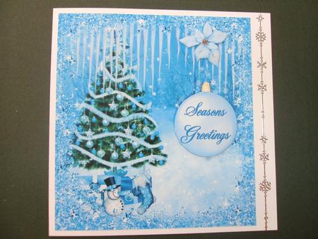 Blue Blue Christmas by Christine Sutton