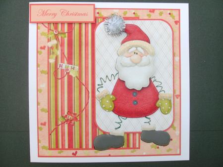 Springy Santa by Christine Sutton