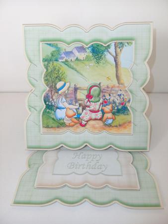 Teddy Bears Picnic Easel Card Kit by Christine Sutton