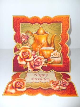 My Cup of Tea Easel Card Kit by Christine Sutton