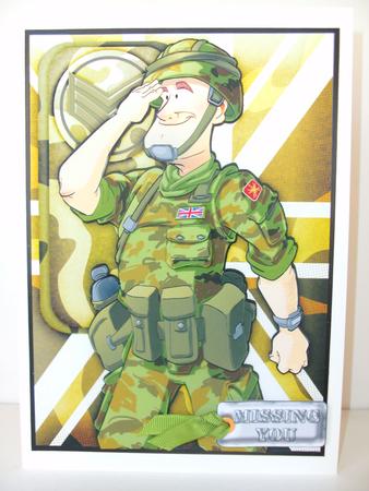 British Army Dude Deluxe by Christine Sutton