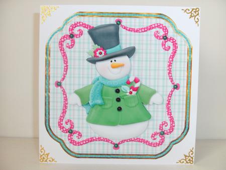 Happy Snowman by Christine Sutton