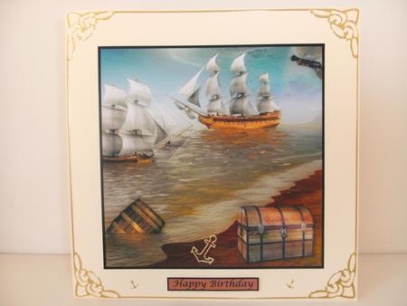 Pirate Ship by Christine Sutton