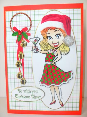 Sending Christmas Cheer by Christine Sutton