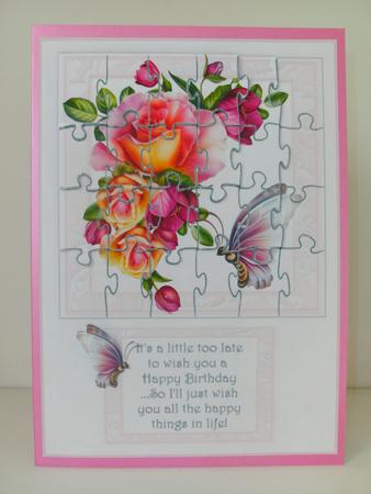 Jigsaw in Bloom Belated by Christine Sutton