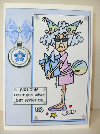 Stella Older and Wiser Quick Card by Christine Sutton