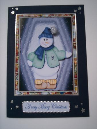 Snowman in His Ice House by Christine Sutton