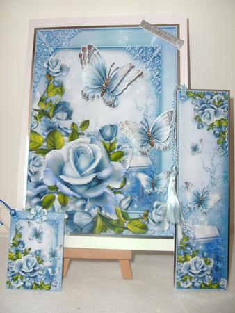 Starlit Butterflies Mini Kit by Christine Sutton