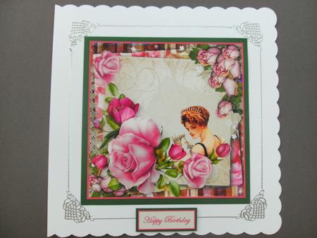 Memories of Years Gone by Card Front by Christine Sutton