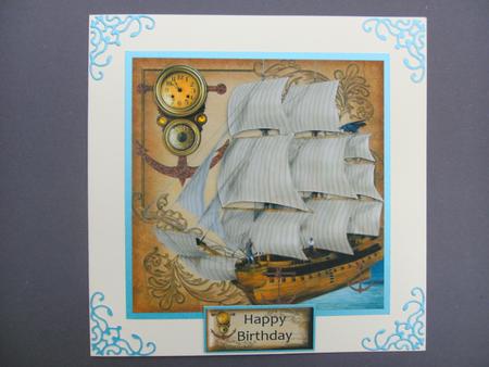Time to Sail with Decoupage by Christine Sutton