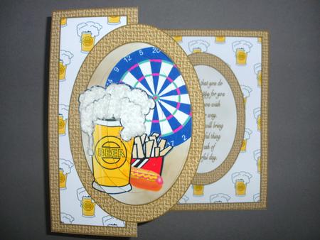 Beer and Chips Birthday Mini Kit by Christine Sutton