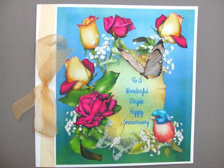 Anniversary Roses by Christine Sutton