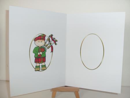 New Year Bag Piper Red Insert by Christine Sutton