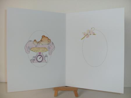 The New Baby Girl Weighs in Insert by Christine Sutton