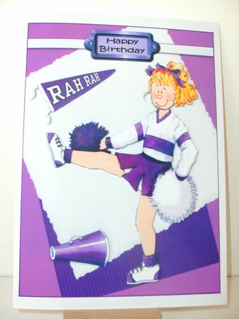 Cheerleader Birthday by Christine Sutton