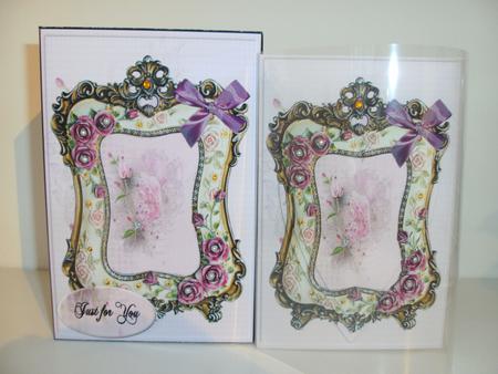 Acetate Flowers Dome Card Kit by Christine Sutton