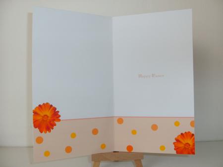 Floral Happy Easter Insert by Christine Sutton