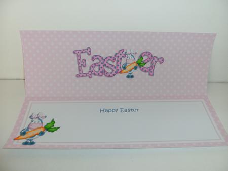 Easter Milly Moo Cow Matching Large Dl Insert by Christine Sutton