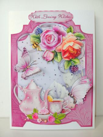 Rosylea Screen Card Front by Christine Sutton