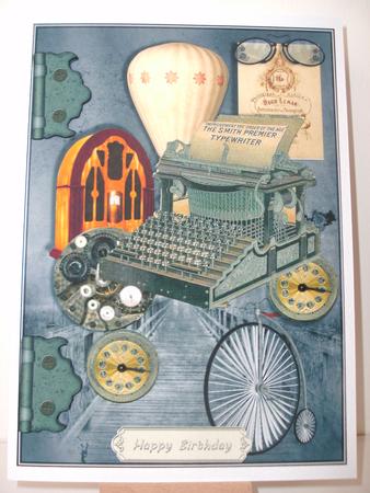 Male Birthday Card or Other Occasion by Christine Sutton