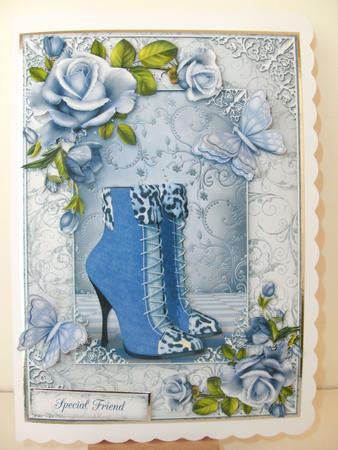 Lilac Boots Mini Kit by Christine Sutton