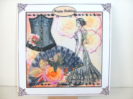 Ghost of Steampunk Past with Decoupage by Christine Sutton