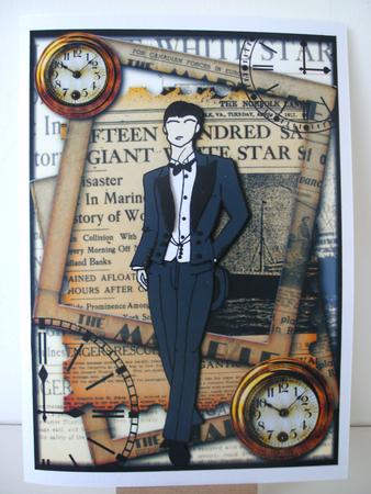 The Dapper Gent + Newspaper & Pocket Watches by Christine Sutton