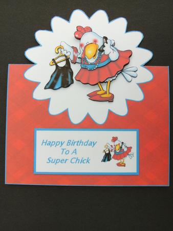 Super Chick Over the Ege by Christine Sutton