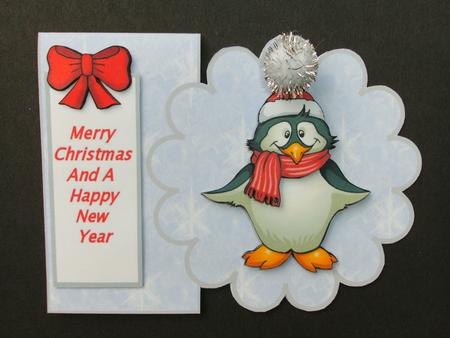 Christmas Penguin by Christine Sutton