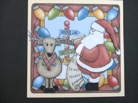 Rudolph Are You Ready Ive Got My List by Christine Sutton