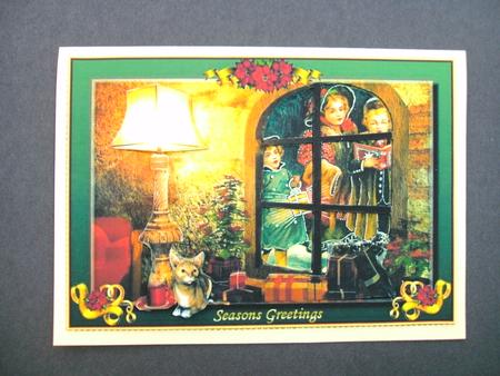 From the Warmth of the Christmas Window 9 by Christine Sutton