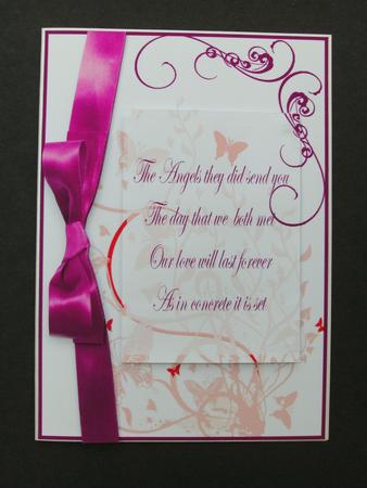 Ribbons & Butterflies Step by Step Card by Christine Sutton