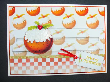 Christmas Pudding Slider. by Christine Sutton