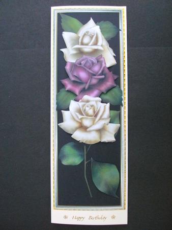 Celebrations Roses Spray - Dl + Decoupage by Christine Sutton