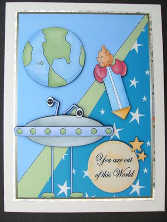 Out of This World in Space by Christine Sutton